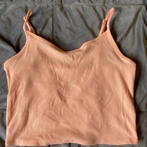 NEW American Eagle Cropped Orange Tank Top